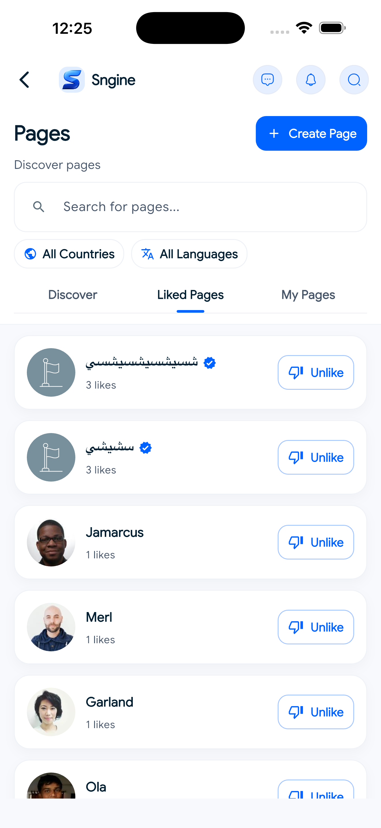 Sngine Timeline – Flutter Social Networking App (Android & iOS) mobile preview